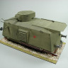 Сборная картонная модель Shipyard тяжелая бронедрезина BDT (№44), 1/25
