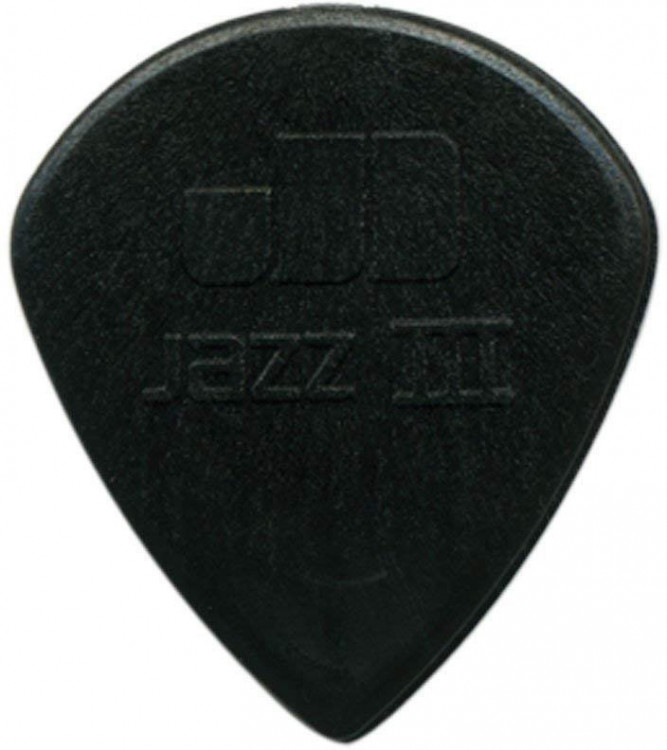 DUNLOP 47PXLS Nylon Jazz III XL Black Stiffo упаковка черных медиаторов, (6шт.)