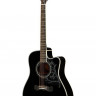 Epiphone Dave Navarro 'Jane' Ebony электроакустическая гитара