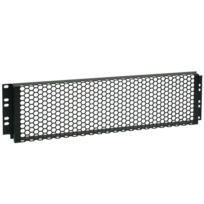 ADAM HALL 87447 Рэковая панель 3 высоты перфорированная