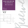 Трости для кларнета Bb Rico DCT1040, Reserve Classic, №4, 10 шт