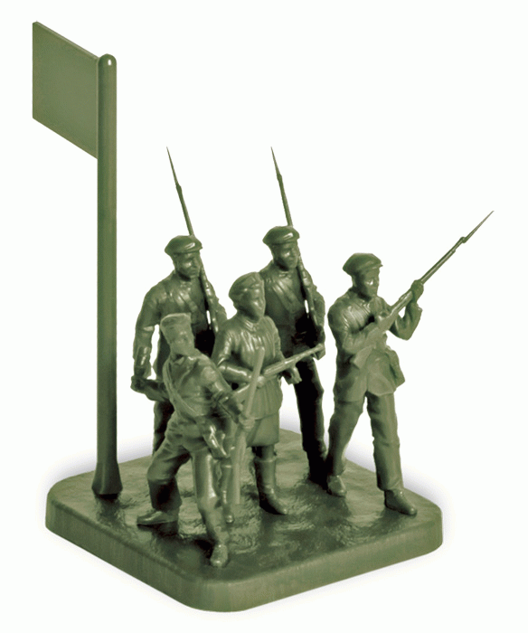 Советское ополчение 1/72