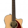 Fender CC-140SCE NAT WC электроакустическая гитара