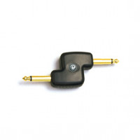 Переходник Planet Waves PWP047B mono jack M / mono jack M, изогнутый