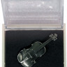GEWA  PINS Violin значок скрипка, посеребреный