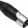 Разъем Amphenol AX3M профессиональный кабельный XLR-папа (male) 3 pin