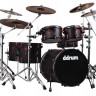 Ddrum HYBRID 6 BLK RED гибридная ударная установка с триггерами