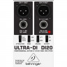 Директ бокс Behringer DI20 2-канальный активный/ сплиттер