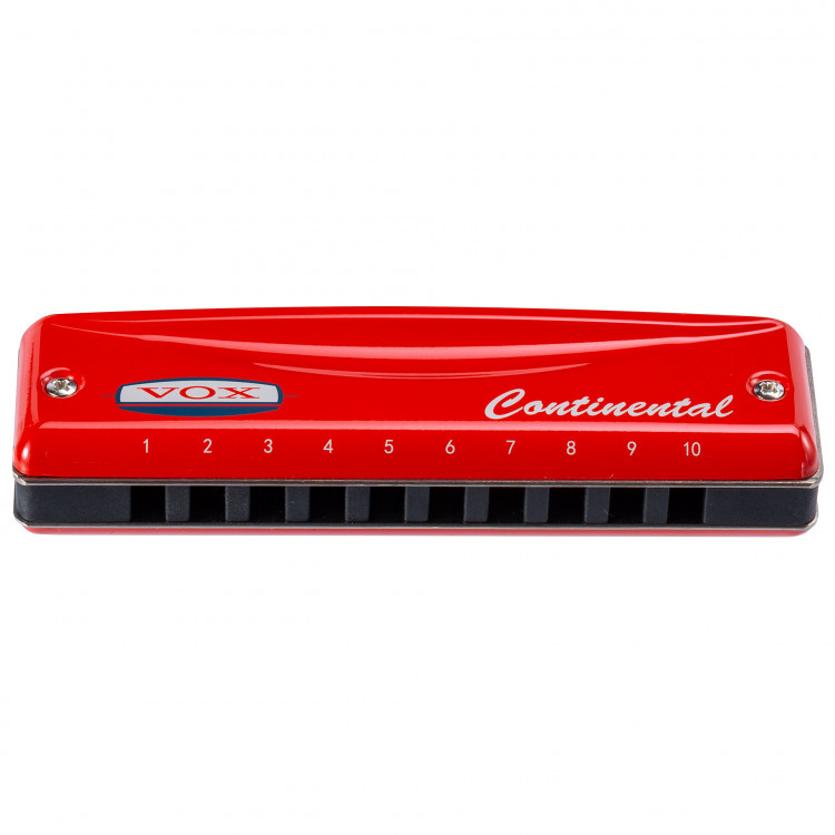 VOX Continental Harmonica Type-2-C губная гармошка, тональность До мажор, цвет красный