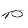 Кабель микрофонный DIE HARD DHG200LU3 - профессиональный 6,3 джек моно <-> XLR (мама) длина - 3м