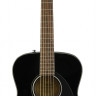 Fender CC-60S BLK акустическая гитара