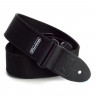 DUNLOP D38-09ВК Solid Black 2 ремень гитарный
