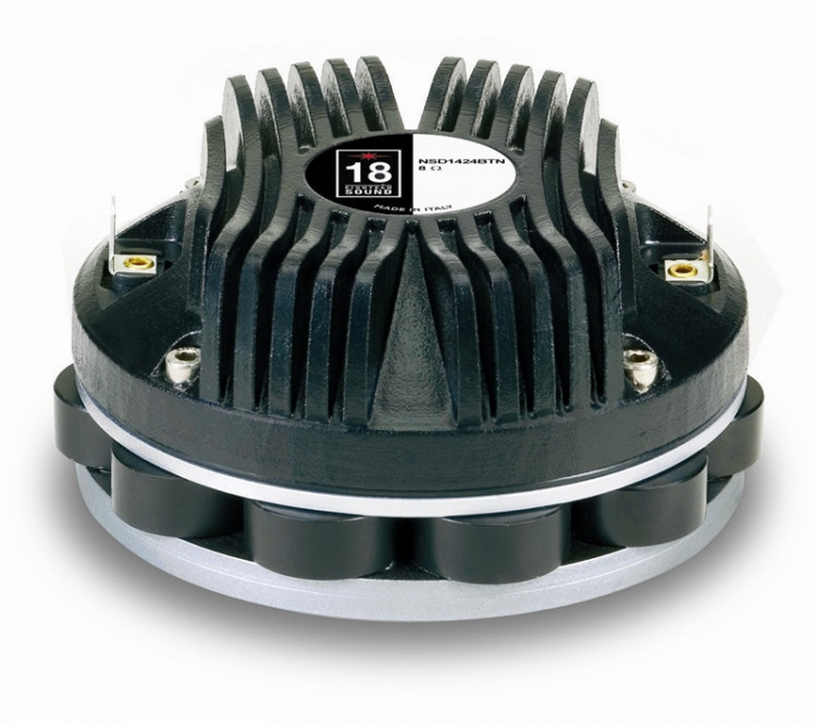 EIGHTEEN SOUND NSD1424BTN драйвер 1, 4", неодим, 16 Ом, 70 Вт AES, 110 dB, 800-20000 Гц