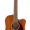 Fender CD-140SCE ALL MAH WC электроакустическая гитара