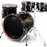 Ударная установка DRUM WORKSHOP SHELL SET PERFORMANCE LACQUER Ebony Stain