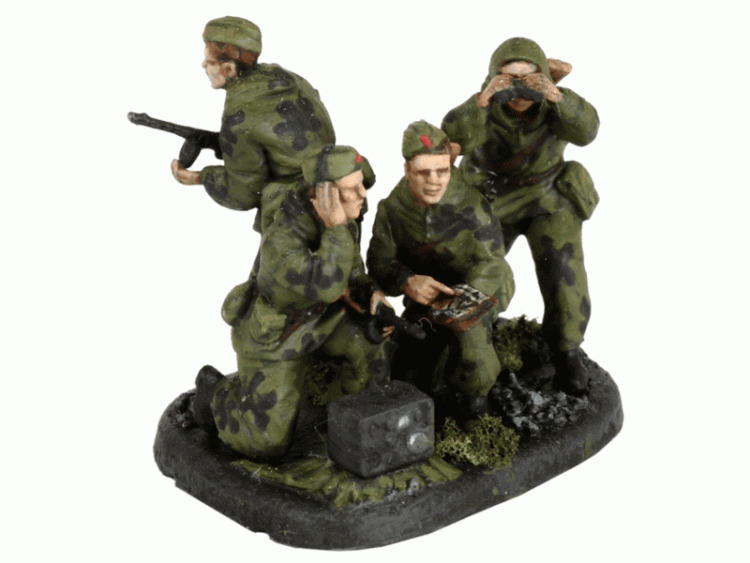 Сборные солдатики ZVEZDA Советские разведчики 1941-43гг, 1/72