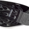 DUNLOP D38-11GY Flambe Gray 2 ремень гитарный