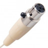 Кабель микрофонный JTS 801C4 CM,наголовный соединитель mini XLR 4-pin