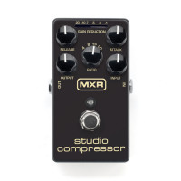 DUNLOP MXR M76 Studio Compressor эффект гитарный компрессор