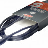 STAGG SAC3MPSBPS - аудио шнур, 3метра, мини стерео джек - стерео джек 1/4"