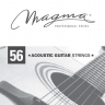 Одиночная струна для акустической гитары 56 Magma Strings GA056G