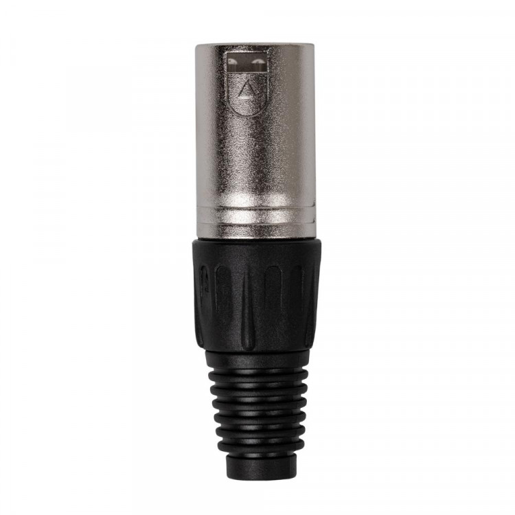 Разъем ROCKDALE XLR056 металлический кабельный XLR папа (male) 3pin