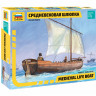Средневековая шлюпка 1/72
