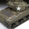 Сборная модель ZVEZDA Американский средний танк М4А3W "Шерман", 1/35
