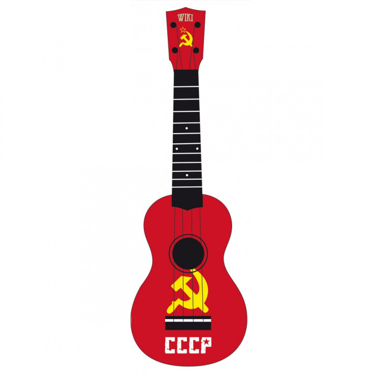 WIKI UK REBEL CCCP укулеле-сопрано с чехлом