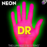 Струны для электрогитар люминесцентные DR NPE-11-50 NEON HOT PINK