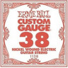 Ernie Ball 1138 калибр.038 одиночная для электрогитары/акустической гитары