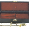 GEWA Miniature Instrument Trombone сувенир-тромбон латунный с футляром 15 см