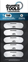 Aquarian T-TONE TA1 наклейки для пластика для барабана