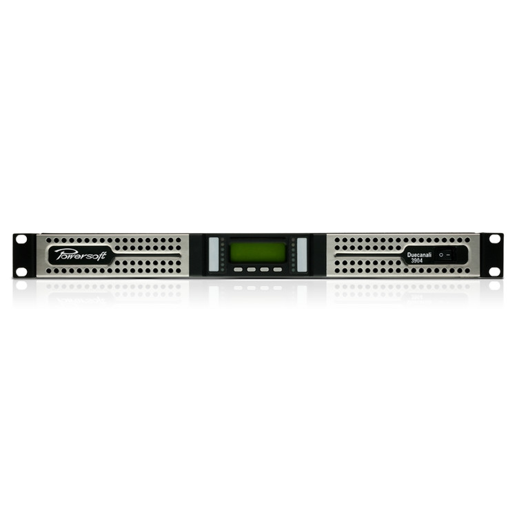 POWERSOFT Duecanali 3904 2-кан.ус.2x1950 (4 Ом), 2x1000 (8 Ом), 2x1800 (70V), 2x2400 (100V)