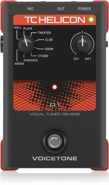 Процессор эффектов TC HELICON VoiceTone R1