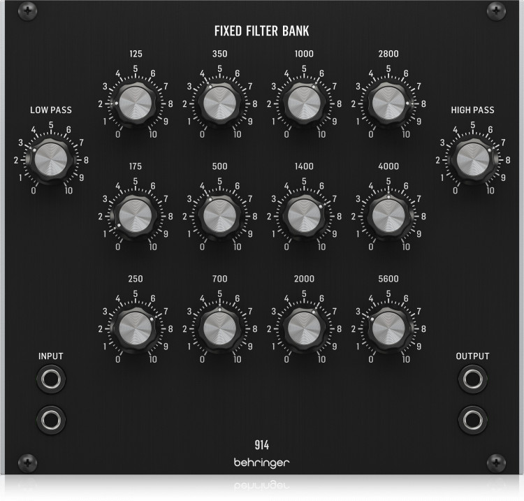 Модуль Behringer 914 FIXED FILTER BANK аналоговый для Eurorack