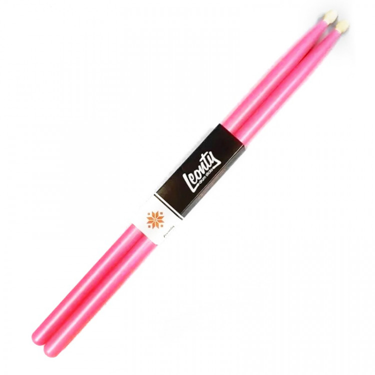 Барабанные палочки 7А Leonty LFP7А Fluorescent Pink Leonty