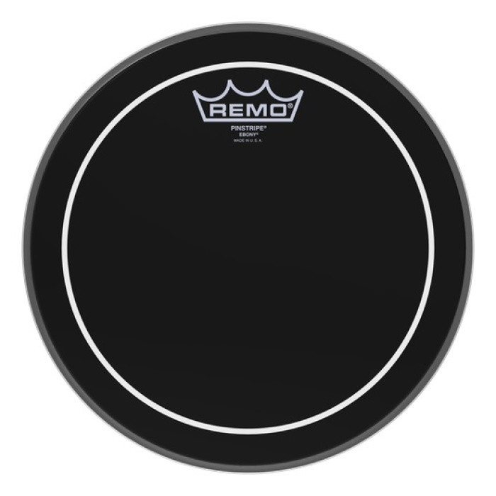 REMO ES-0610-PS Batter, Pinstripe, Ebony, 10'' пластик