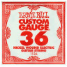 Ernie Ball 1136 калибр.036 одиночная для электрогитары/акустической гитары