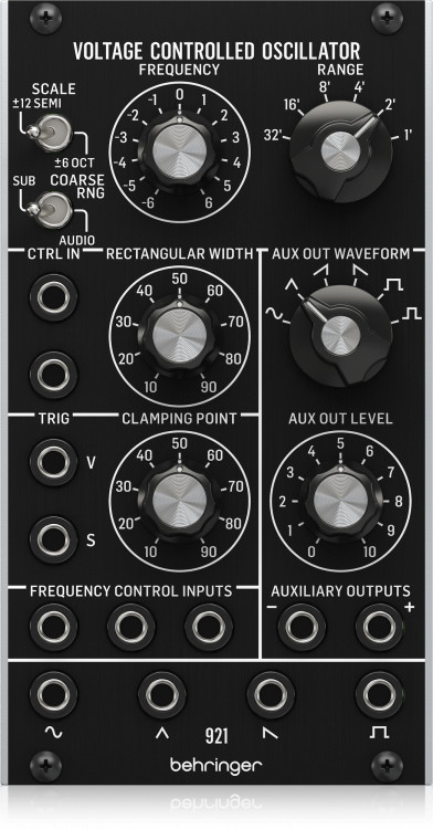 Модуль Behringer 921 VOLTAGE CONTROLLED OSCILLATOR аналоговый VCO