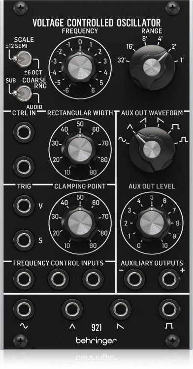 Модуль Behringer 921 VOLTAGE CONTROLLED OSCILLATOR аналоговый VCO