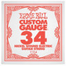 Ernie Ball 1134 калибр.034 одиночная для электрогитары/акустической гитары