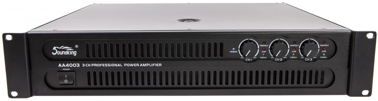 УСИЛИТЕЛЬ МОЩНОСТИ SOUNDKING AA4003 (трехканальный)