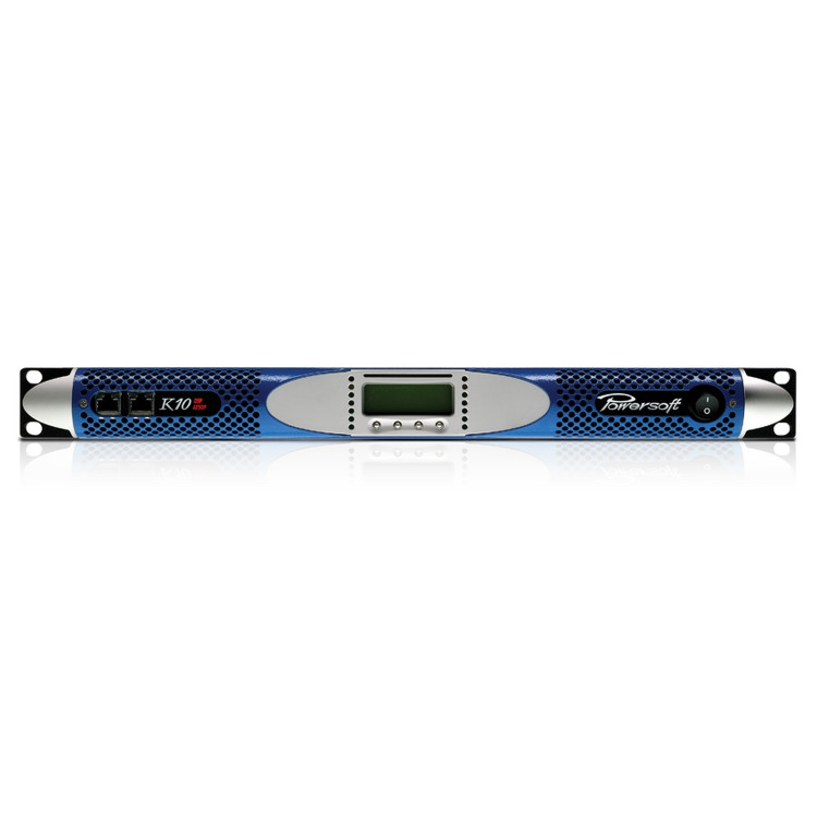 POWERSOFT K10 DSP+AESOP 2-канальный усилитель мощности 2х2000 Вт на 8 Ом, 2х4000 Вт на 4Ом, 2х6000 Вт на 2 Ом