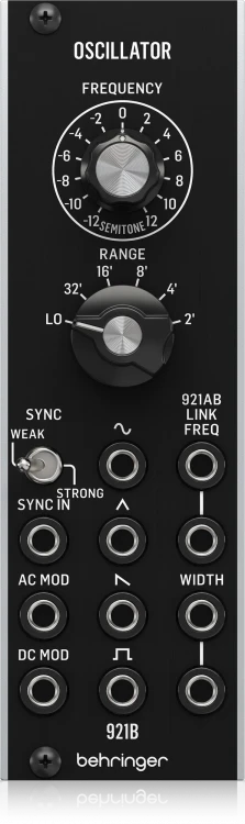 Модуль Behringer 921B OSCILLATOR аналоговый VCO для Eurorack