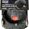 Кабель микрофонный Xline Cables RMIC XLRM-XLRF 06 XLR 3-pin male - XLR 3-pin female 6 м