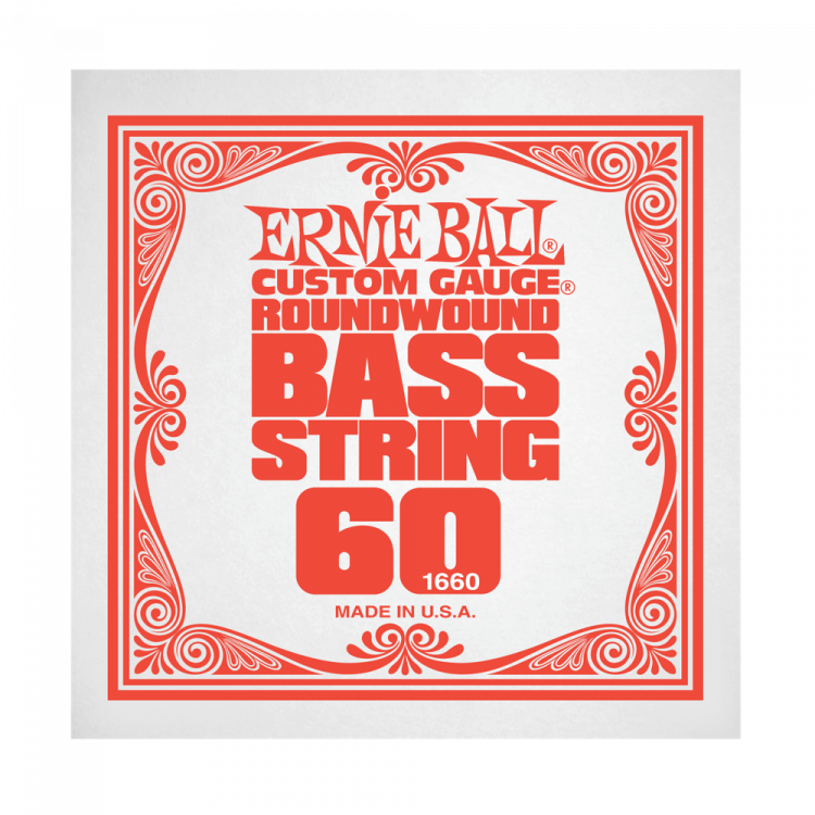 Ernie Ball 1660 струна для бас-гитары калибра 0060