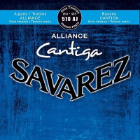 Струны для классических гитар SAVAREZ ALLIANCE CORUM 510 AJ, 25-44