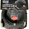 Кабель микрофонный Xline Cables RMIC XLRM-XLRF 09 XLR 3-pin male - XLR 3-pin female 9 м