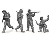 Сборные солдатики ZVEZDA Британская пехота, 1/72